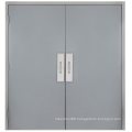 60 90 180 Mins white internal residential Steel Metal Double Fire Rated Doors for sale